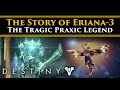 Destiny 2 Shadowkeep Lore - The Story of Eriana-3! Her Tragic Vengeance & Lost Lover.