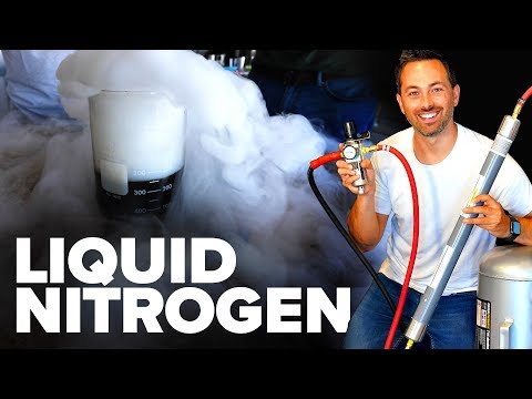 Making Liquid Nitrogen From Scratch 