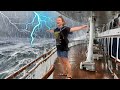 OUR Cruise SHIP got STRUCK by a HUGE STORM!