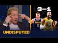 UNDISPUTED | Skip reacts Lakers finally beat Nuggets 119-108 in Game 4; LeBron 30-Pts, Jokic 33-Pts