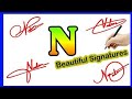 N letter signature style | N letter signature | Signature styles for my name |Signature for M letter