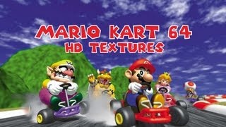 Mario Kart 64 HD Textures