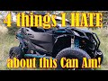 SIDE BY SIDE REVIEW,  2600 Miles on the CAN AM, How to keep your UTV clean.