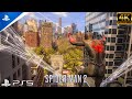 Marvel’s Spider-Man 2 /PS5 [4K 60FPS HDR] Peter Parker & Miles Morales Vs Sandman Gameplay
