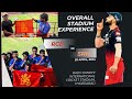 RCB VS SRH Match Day Experience and Behind The Scenes of the Cricket Clash #viratkohli #rcb #srh