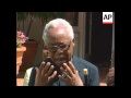 South Africa-Mandela and Nyerere news conference