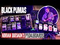 Adrian Quesada's Black Pumas Pedalboard