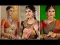 Bridal saree trending collections 2024🥰💕/ Latest bridal blouse designs #bridal #bridalsarees #blouse