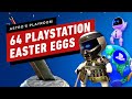 64 PlayStation Game Easter Eggs in Astro's Playroom