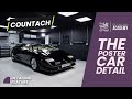 Lamborghini Countach gets a huge detailing treatment at the Academy.