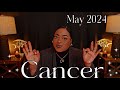 CANCER - What YOU Need To Hear Right NOW! ☽ MONTHLY MAY 2024✵ Psychic Tarot Reading
