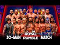WWE 2K24: 30-Man Royal Rumble Match Epic Gameplay!