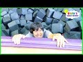 Download Parkour Trampoline Indoor Playground with Ryan's Mommy and Daddy! mp4 3gp mp3 videos - waplic