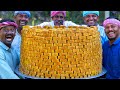 1000 MYSORE PAK | Traditional Mysore Pak Recipe Cooking in Village | Quick & Easy Sweet Recipe
