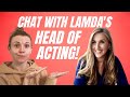 Drama School Audition Chat with the Head of Acting at LAMDA - Philippa Strandberg Long!