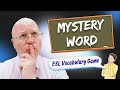 Simple ESL Vocabulary Game: "Mystery Word"