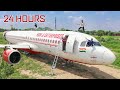 24 Hours in a Plane Challenge😱 | ₹700 करोड़ के विमान में 24 घंटे | Will We Survive?
