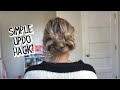 EASIER THAN IT LOOKS EVERYDAY UPDO! For Short, Medium, and Long Hair!