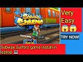 How to download and install subway surfers in laptop in tamil @tamilantechvideos
