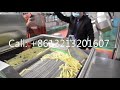 100kg/hr automatic french fries production line