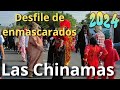 Desfile de enmascarados las chinamas El Salvador 2024