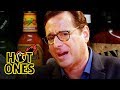 Download Bob Saget Hiccups Uncontrollably While Eating Spicy Wings | Hot Ones mp4 3gp mp3 videos - waplic