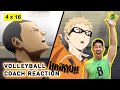 Volleyball Coach Reacts to HAIKYUU S4 E16 - Tanaka's breakthrough moment vs Inarizaki!