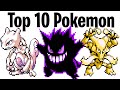 Top 10 Strongest Pokémon in Gen 1!
