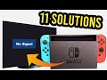 How to Fix a Switch That's Not Showing on TV in Dock Mode | Nintendo Blank Black Screen in TV Mode