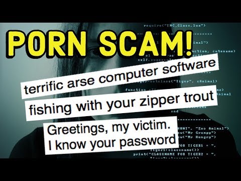 The scammers know your password The zipper trout email scam