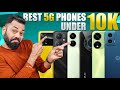 Top 5 Best 5G Smartphones Under ₹10000 Budget ⚡ January 2024