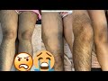 Very Very full growth Leg waxing/Leg waxing by Rica waxPart -2#legwaxing#ricawax @pummybeautyworld
