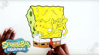 SpongeBob SquarePants | You Bring the Color: SpongeBob’s Flute! 🖍 | Nick