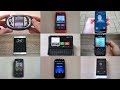 All my old smartphones