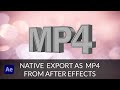 How to Export as MP4 from After Effects (2023)