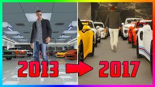 COMPARING GTA ONLINE IN 2013 VS 2017 & HOW IT