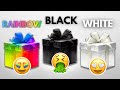 Choose Your Gift! 🎁 Rainbow, Black or White 🌈🖤🤍