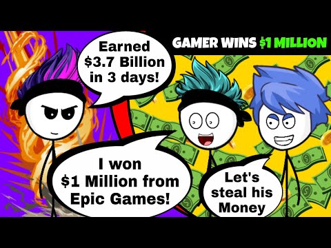 What if a Gamer wins a Lottery from Epic Games Fortnite Battle Royale