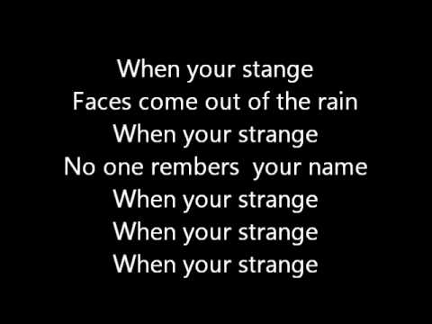 скачать the doors-people are strange