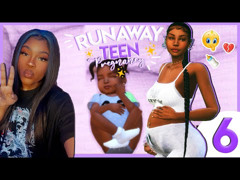 Realistic Newborn Baby MAKEOVER 👶✨ Runaway Teen Pregnancy Challenge 6