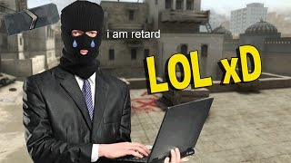CS:GO SILVER FUNNY MOMENTS - HOW TO DEFEAT A SILVER HACKER, FUNNIEST DEATH EVER (FUNNY MOMENTS)