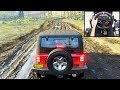 Jeep Wrangler - Forza Horizon 4 | Logitech g29 gameplay