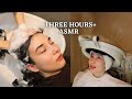 ASMR THREE HOURS of SCALP CLEANING COMPILATION OF JAPAN (SOFT SPOKEN)