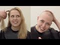Blonde Girl Charity Headshave – Dare to go BALD!!