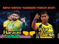 Hareyana Vs Uttar Pradesh 68th National kabaddi match| Tn Kabaddi