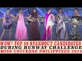 WOW! TOP 10  CANDIDATES  BEST IN RUNWAY CHALLENGE MISS UNIVERSE PHILIPPINES 2024
