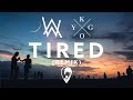Alan Walker ft. Gavin James - Tired (Kygo Remix) [Lyric Video]