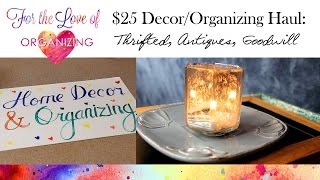 Goodwill Thrift Decor Haul You Your U Youtub Home Decor Haul Thrifted Spring Feb 5 Months Ago