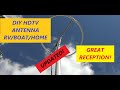 DIY HDTV ANTENNA FOR INDOORS OR OUTDOORS