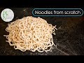 Homemade Noodles | Eggless | With & without Maida/Plain Flour ~ By The Terrace Kitchen